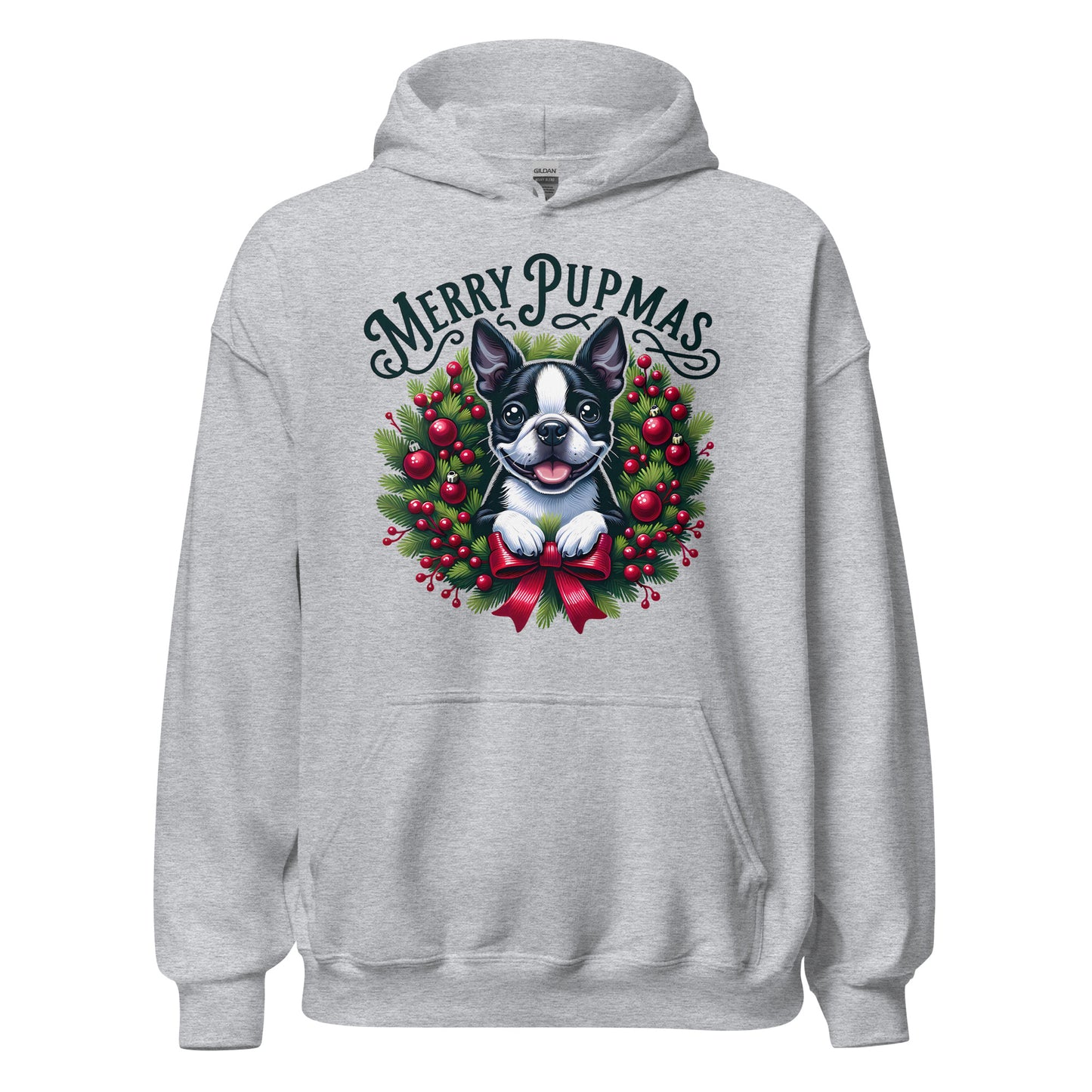 Merry Pupmas Unisex Hoodie