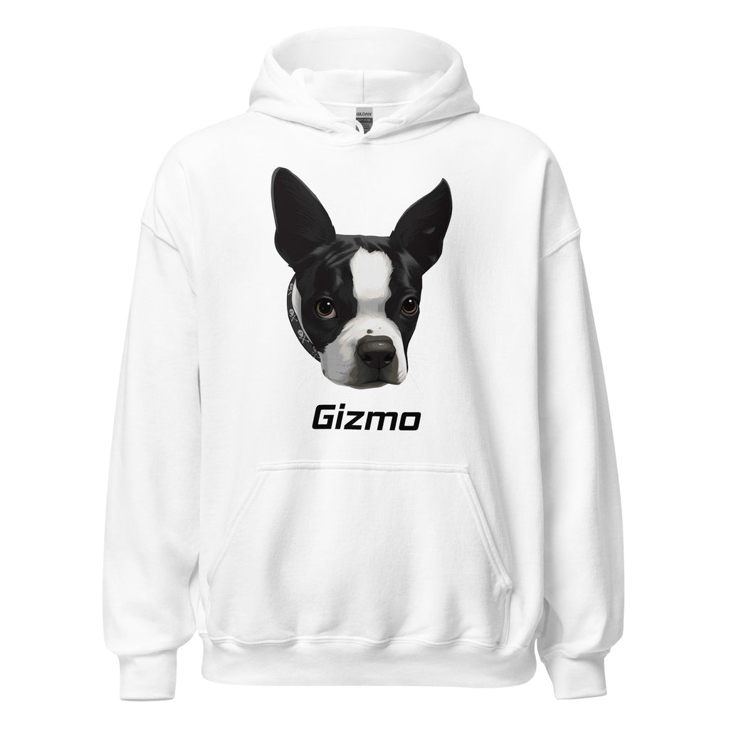 Custom Boston Terrier Dog Unisex Hoodie