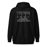 I Was Normal 3 Boston Terriers Ago Unisex Heavy Blend Zip Hoodie