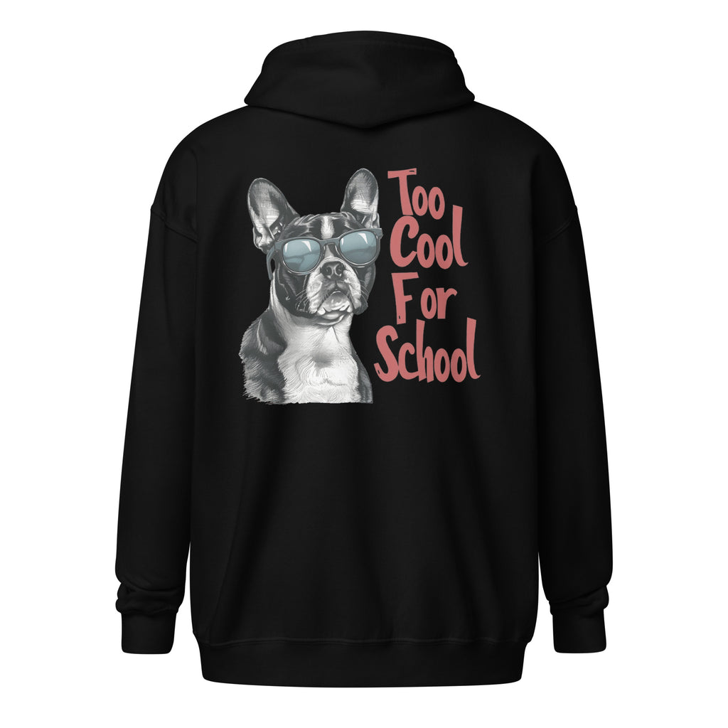 Too Cool For School Unisex Heavy Blend Zip Hoodie