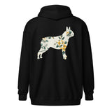 Lucy - Boston Terrier Dog Unisex Heavy Blend Zip Hoodie