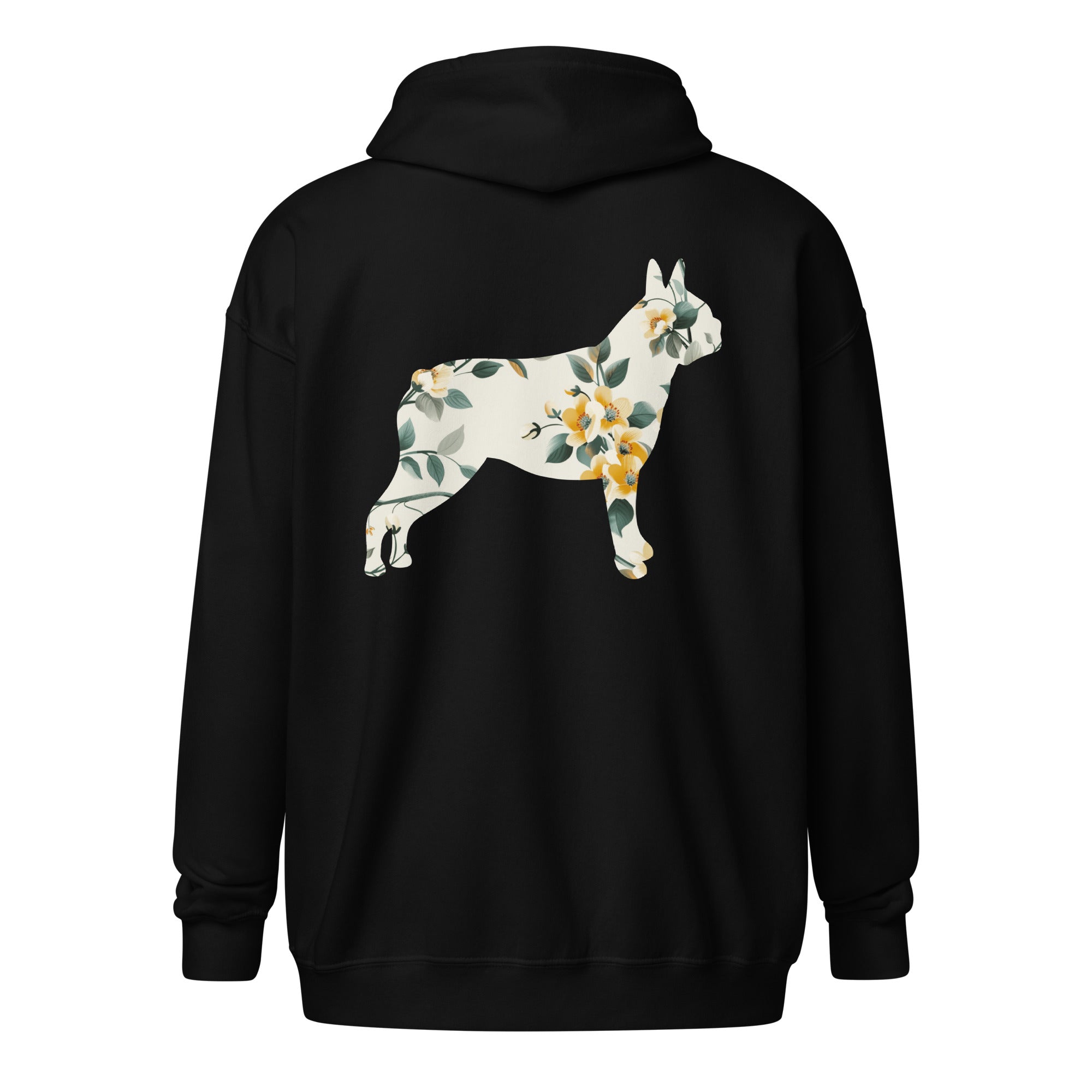 Lucy - Boston Terrier Dog Unisex Heavy Blend Zip Hoodie