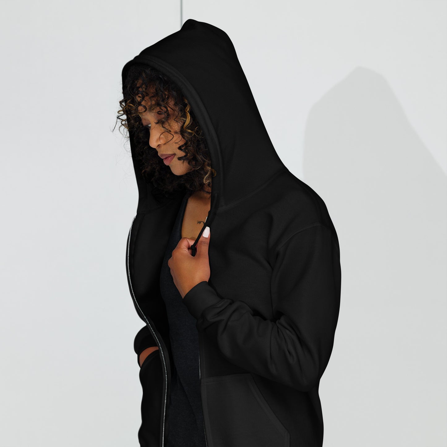 I'd Rather Be With My Boston Unisex Heavy Blend Zip Hoodie .
