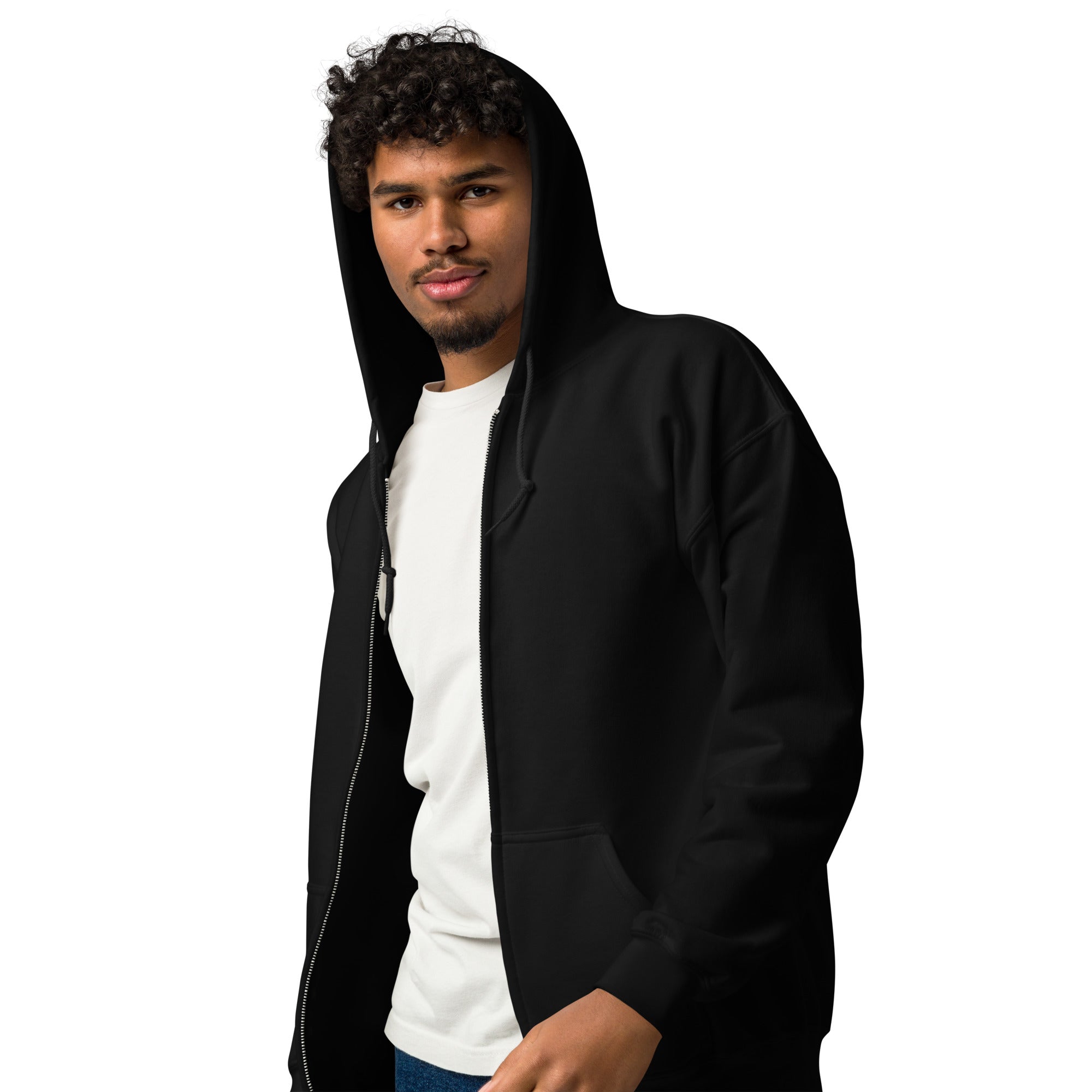 I'd Rather Be With My Boston Unisex Heavy Blend Zip Hoodie .