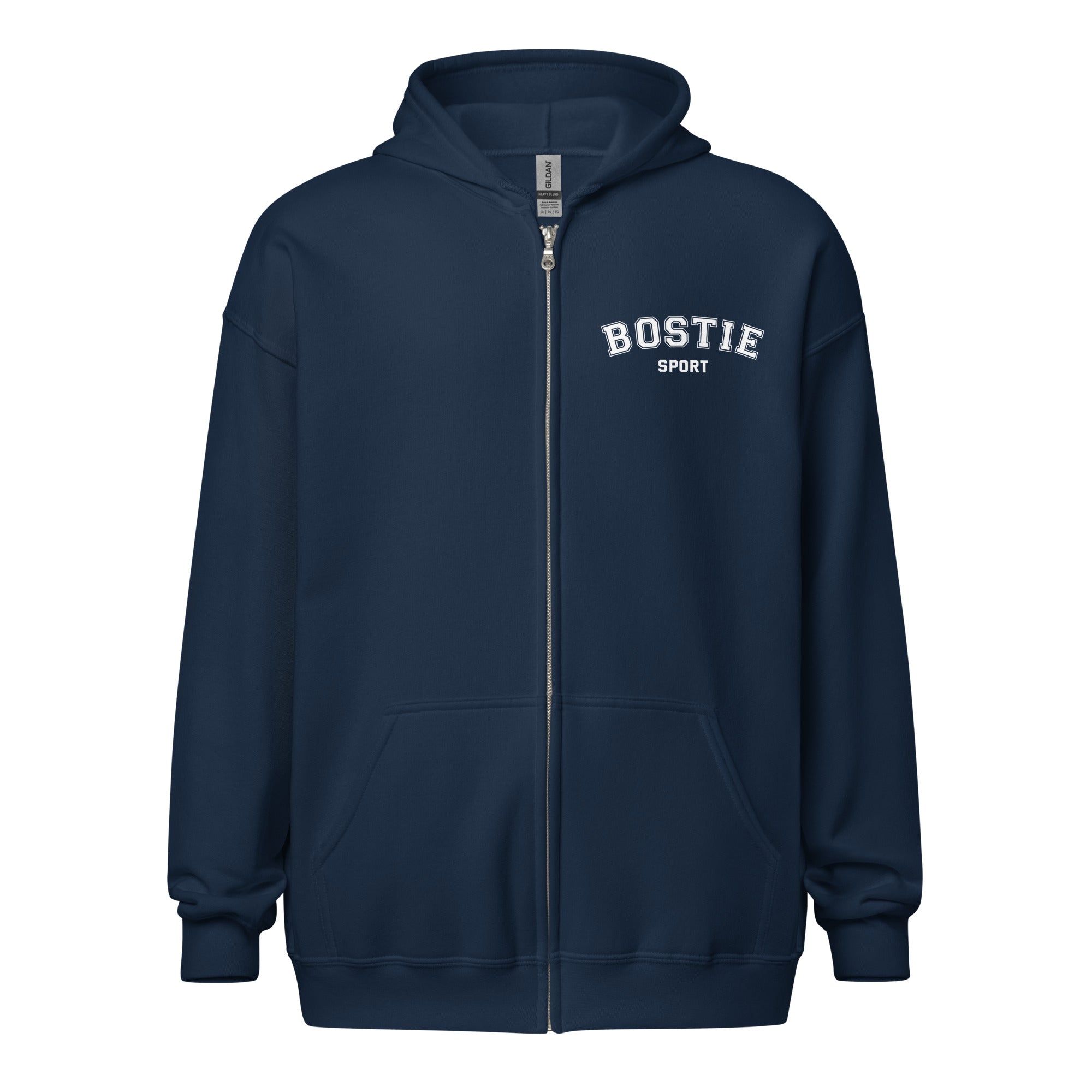 Bostie Sport Unisex Heavy Blend Zip Hoodie