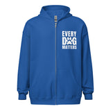 Every Dog Matters Unisex Heavy Blend Zip Hoodie