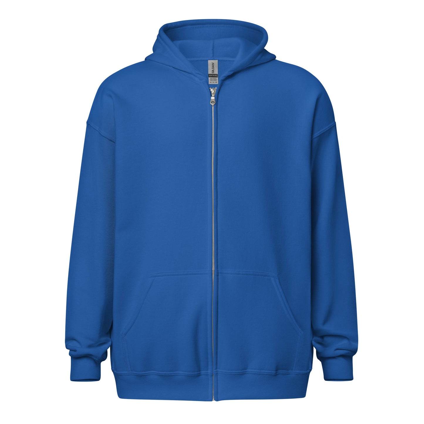 Big Ears With Boston Terrier Name - Custom Unisex Heavy Blend Zip Hoodie