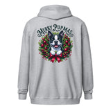 Merry Pupmas Unisex Heavy Blend Zip Hoodie