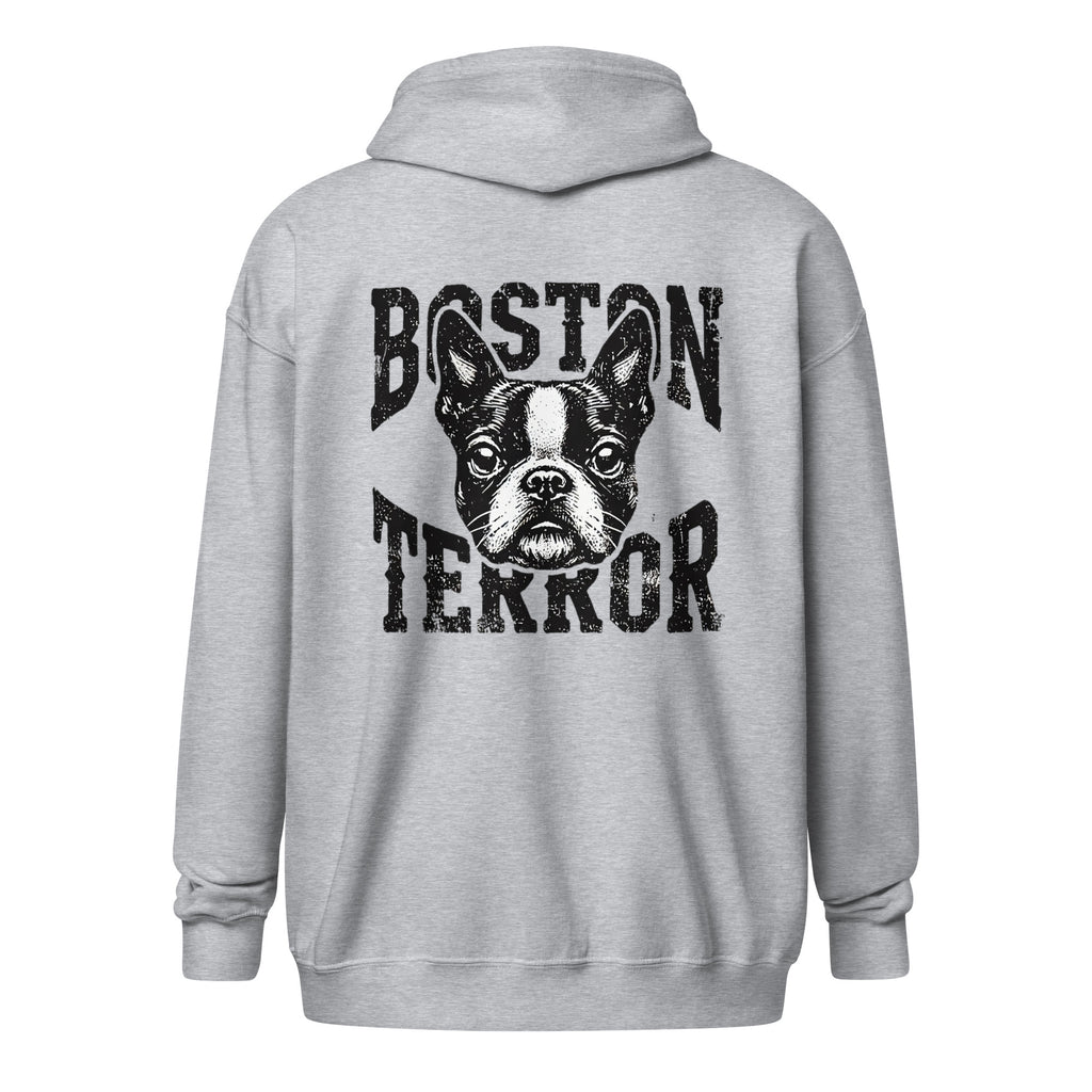 Boston Terror Unisex Heavy Blend Zip Hoodie