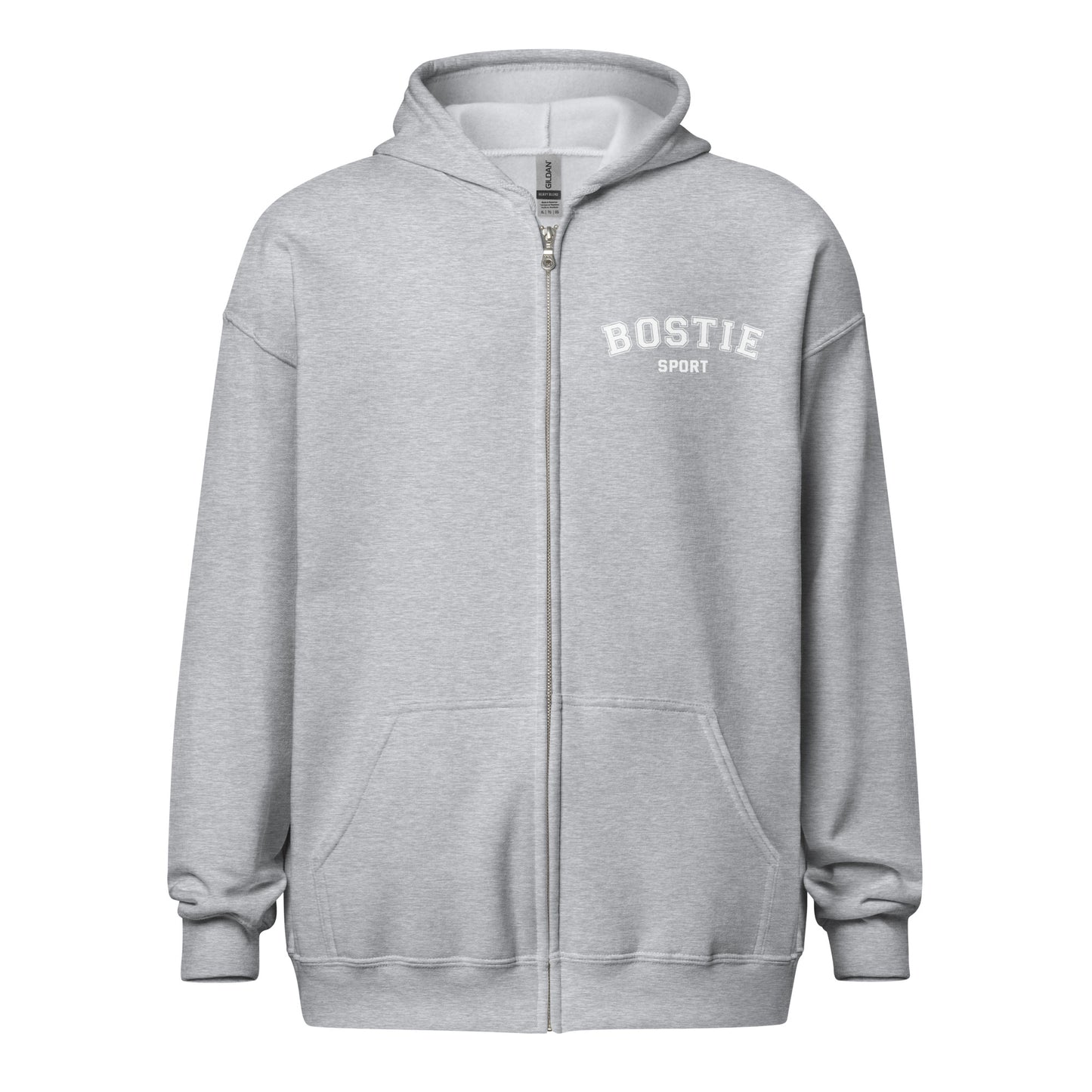 Bostie Sport Unisex Heavy Blend Zip Hoodie