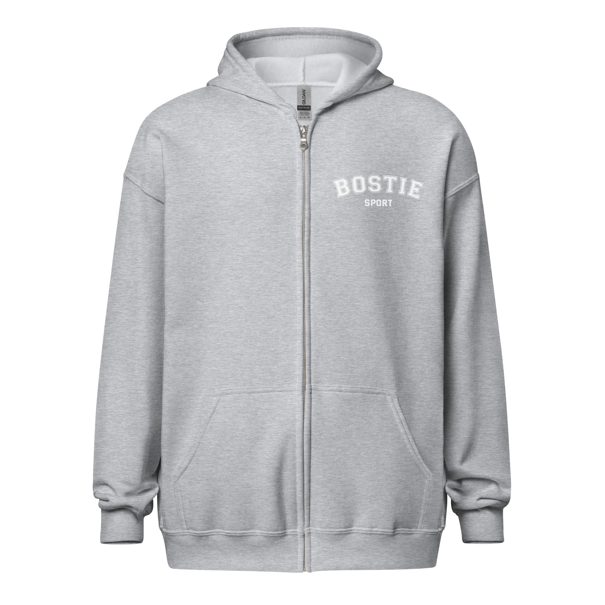 Bostie Sport Unisex Heavy Blend Zip Hoodie