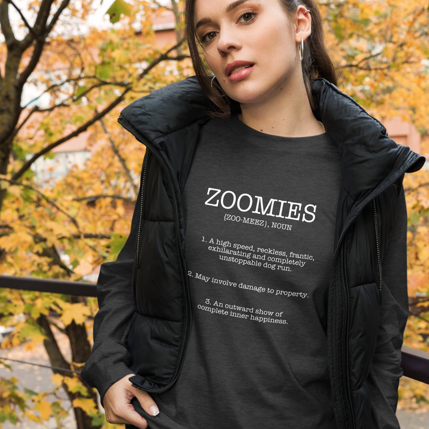 Zoomies Definition Unisex Long Sleeve Tee