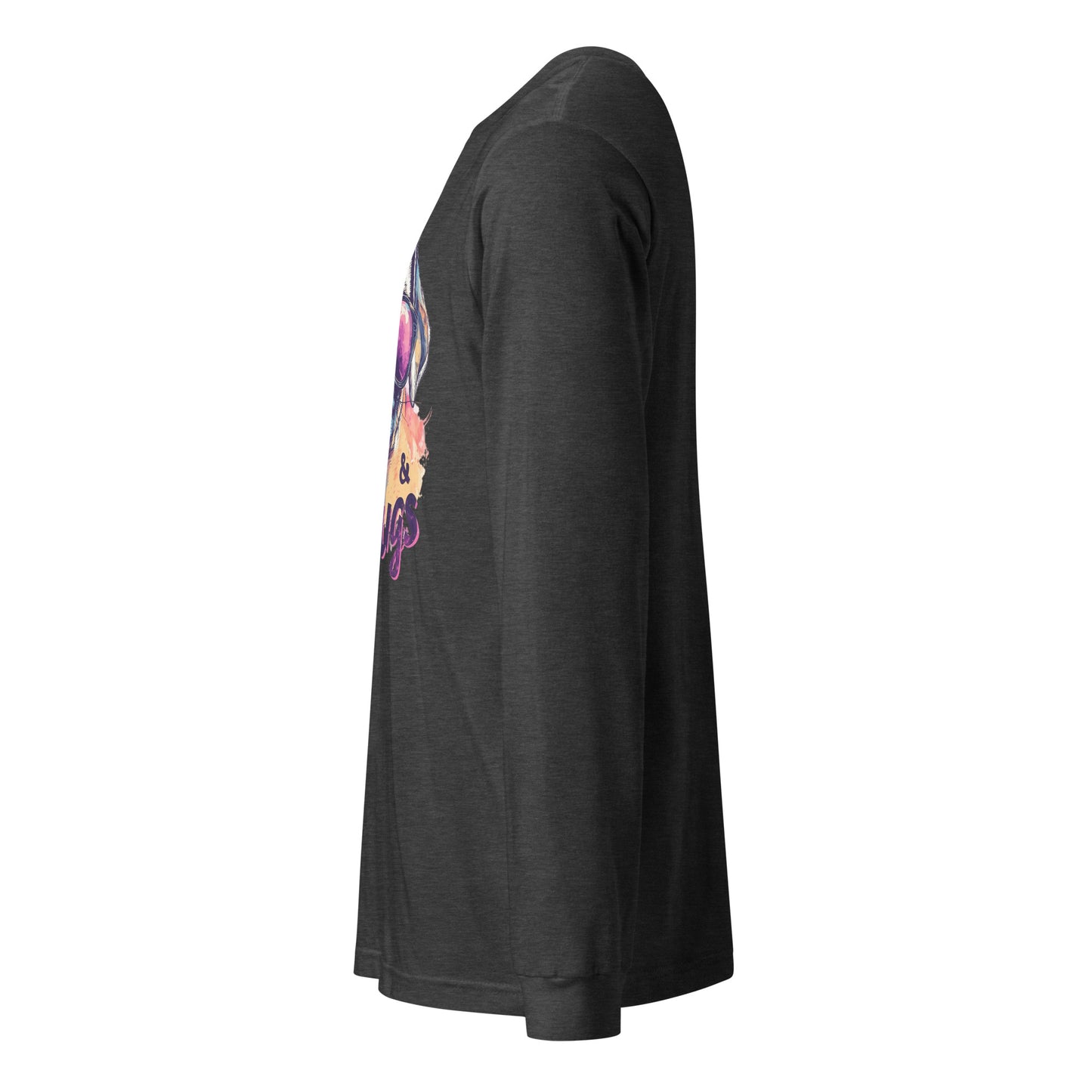 Pugs & Hugs Unisex Long Sleeve Tee
