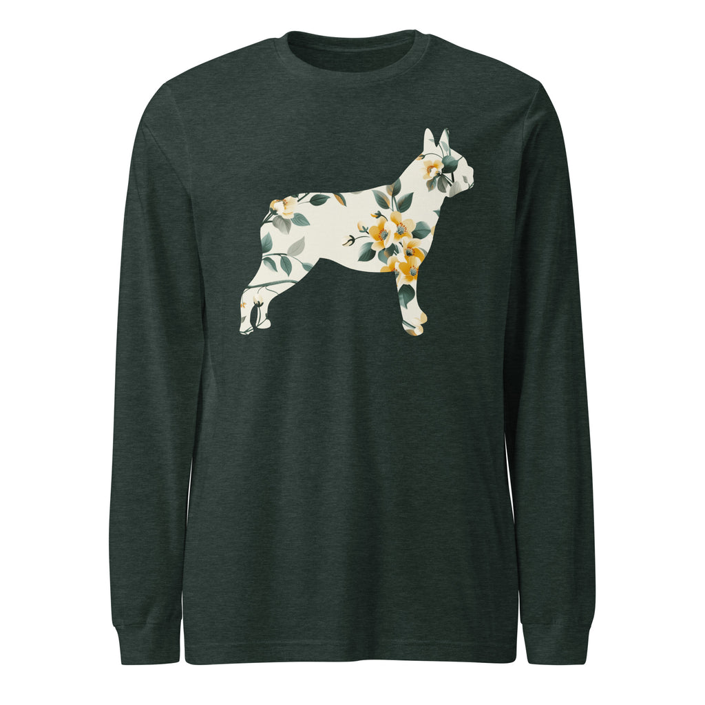 Lucy - Boston Terrier Dog Unisex Long Sleeve Tee