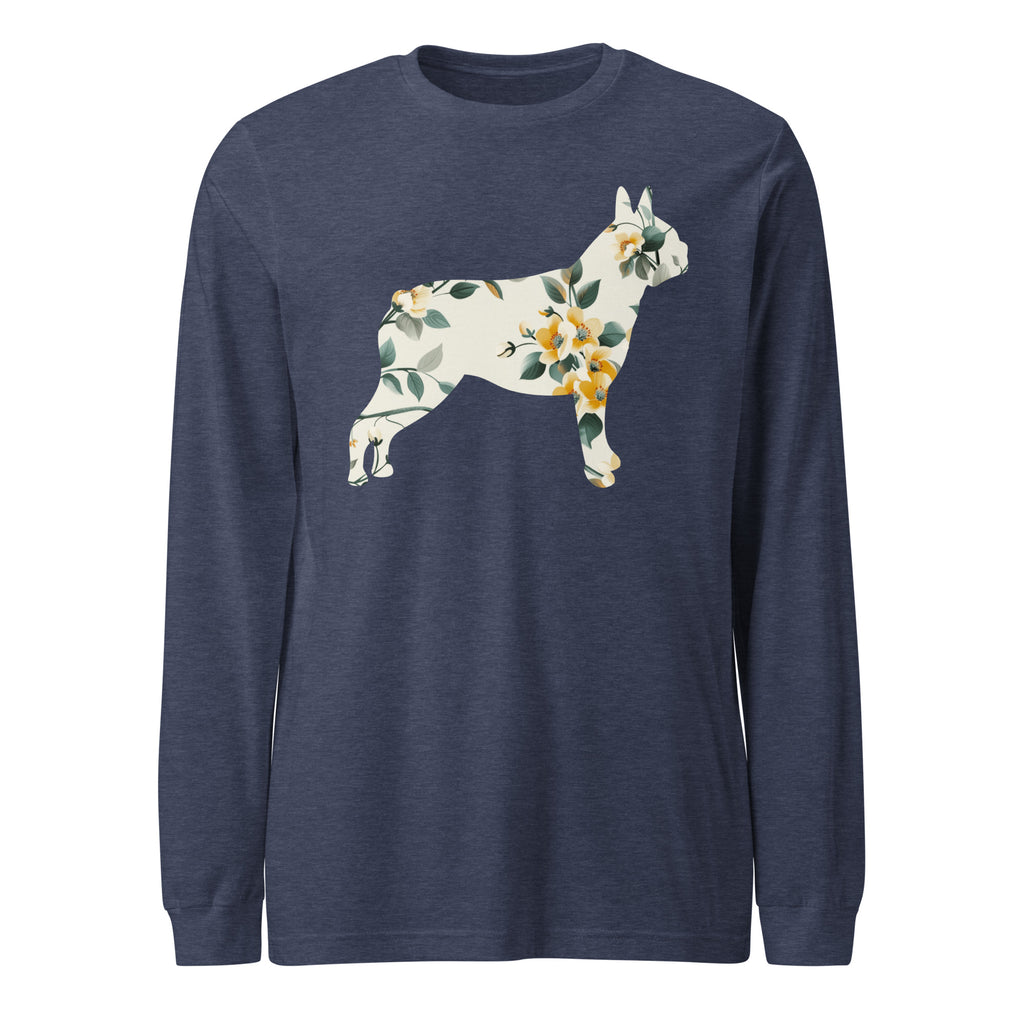 Lucy - Boston Terrier Dog Unisex Long Sleeve Tee