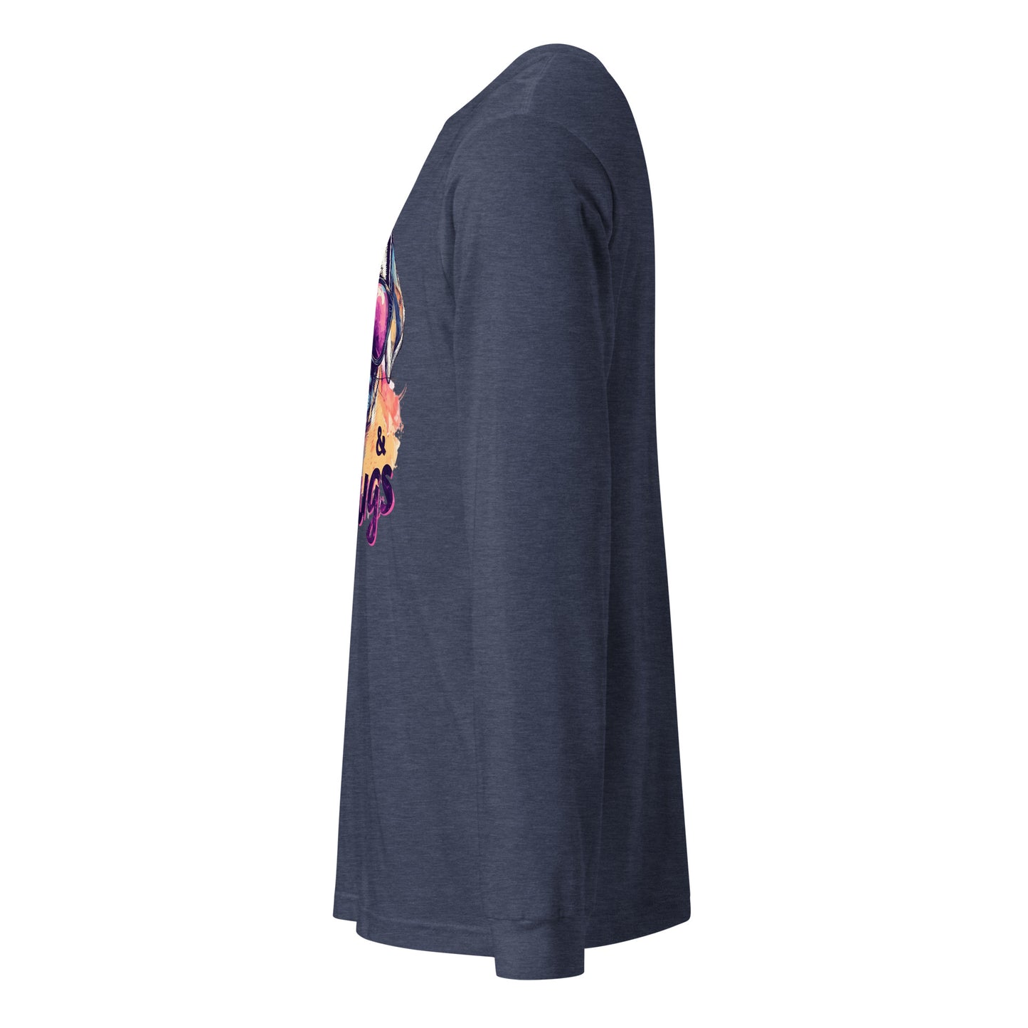Pugs & Hugs Unisex Long Sleeve Tee