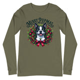 Merry Pupmas Unisex Long Sleeve Tee