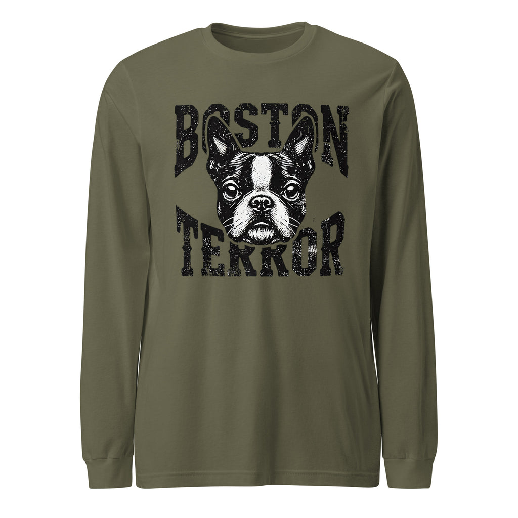 Boston Terror Unisex Long Sleeve Tee