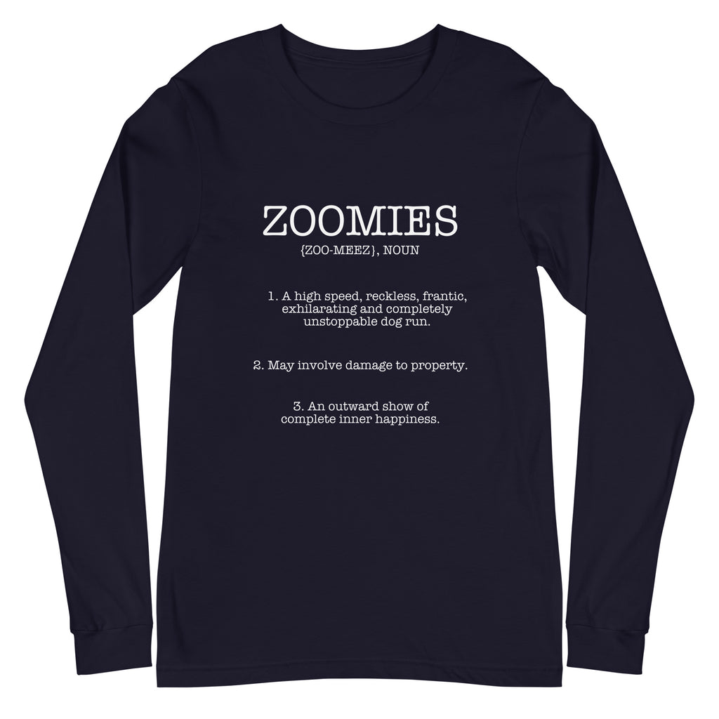 Zoomies Definition Unisex Long Sleeve Tee