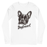 Dogtrovert Boston Terrier Unisex Long Sleeve Tee