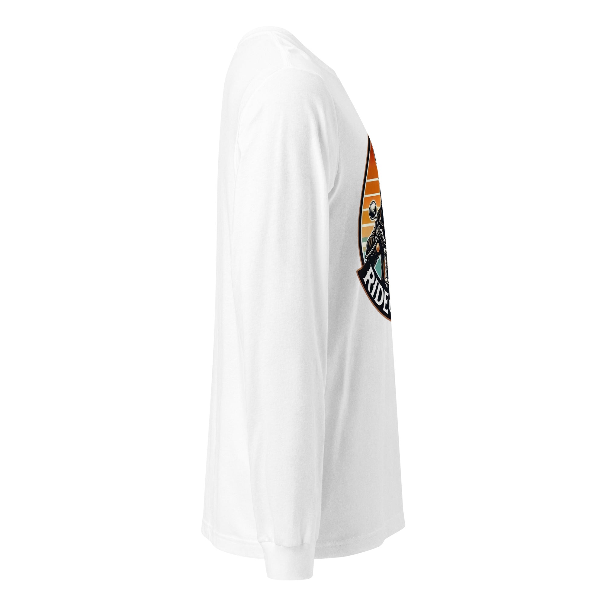 Ride or Bark - Boston Terrier Unisex Long Sleeve Tee