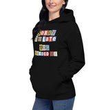 Ransom Note Style Dog Lover Shirt – Sorry I’m Late Dog Needed Me Unisex Hoodie .