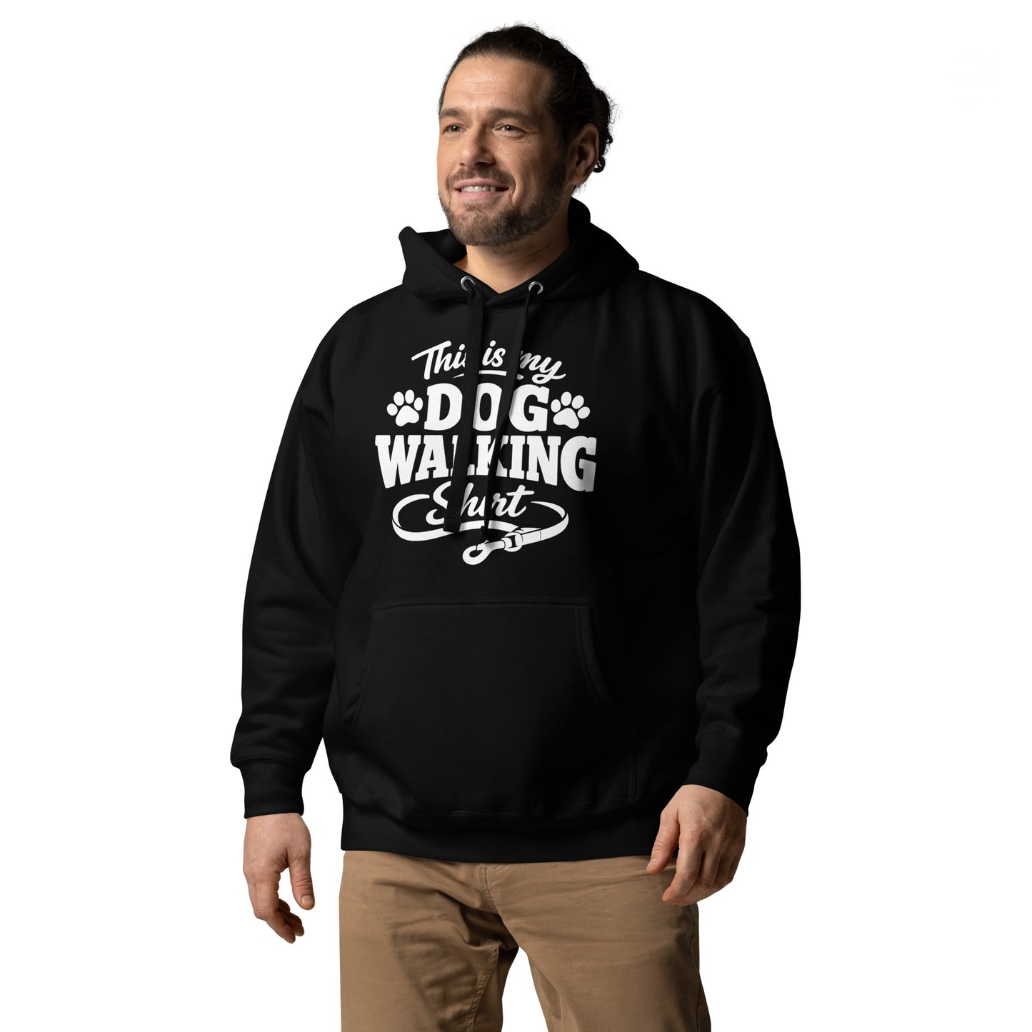 This Is My Dog Walking Shirt Funny Unisex Hoodie For Dog Moms And Dog Walkers .