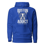 Boston Addict (No Cure. No Regrets.) Unisex Hoodie . Team Royal