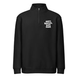 Anti Social Dog Mom Premium 1/4 Zip Sweatshirt . Black