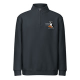 In Pizza We Crust... Especially If It's Mine Premium 1/4 Zip Sweatshirt . Navy