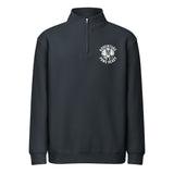 Adventure Paws Ready Boston Terrier Dog Premium 1/4 Zip Sweatshirt . Navy