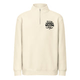 This Is My Dog Walking Shirt Unisex Premium 1/4 Zip Sweatshirt . Sandshell