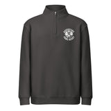 Adventure Paws Ready Boston Terrier Dog Premium 1/4 Zip Sweatshirt . Smoke
