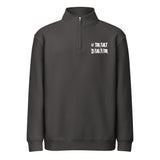 Treat Dealer Premium 1/4 Zip Sweatshirt . Smoke