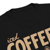 Iced Coffee & Boston Terrier All Day Every Day Unisex Premium Sweatshirt .