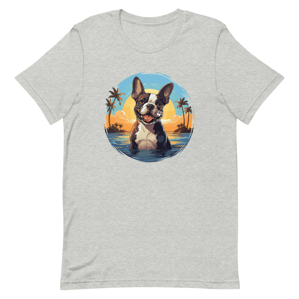 Hawaii Vibe Boston Terrier T-Shirt