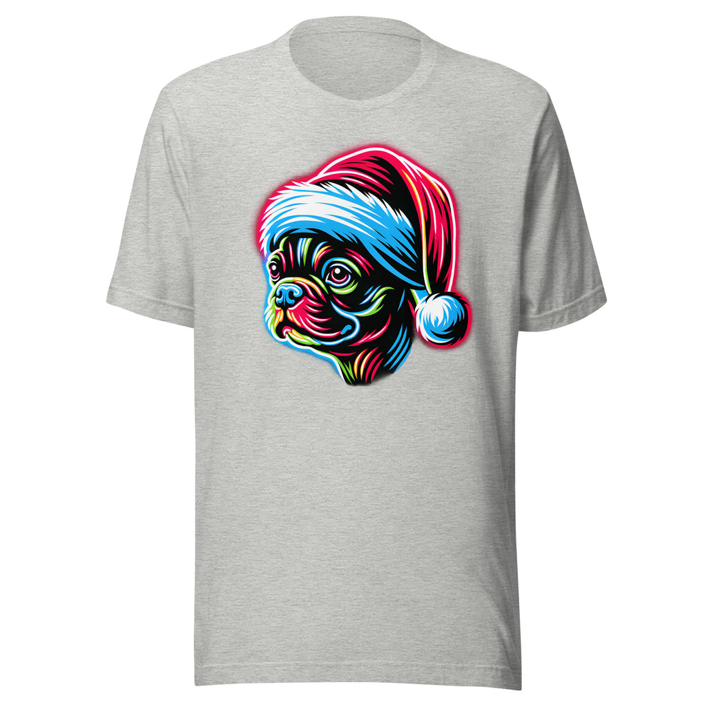 Bright Boston Holiday - Santa Pup Style Unisex T-Shirt