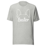 Big Ears With Boston Terrier Name - Custom Unisex T-Shirt
