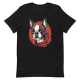 Boston Terrier Red Bandana T-Shirt