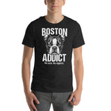 Boston Addict (No Cure. No Regrets.) Unisex T-Shirt .