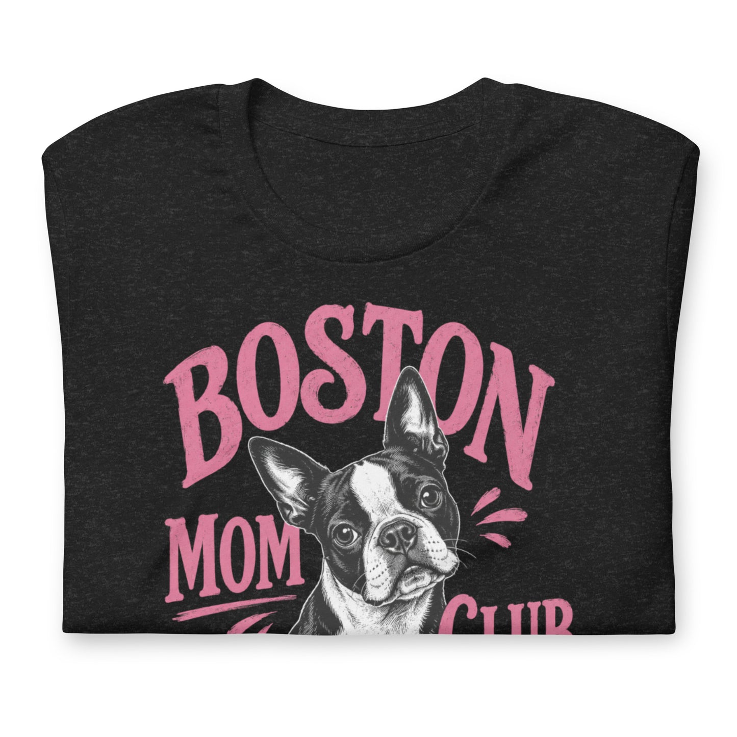 Boston Mom Club T-Shirt .