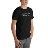 Should've Stayed With My Dog Funny Unisex T-Shirt .