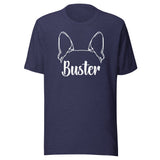 Big Ears With Boston Terrier Name - Custom Unisex T-Shirt