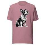 Boston Terrier Line Art Unisex T-Shirt