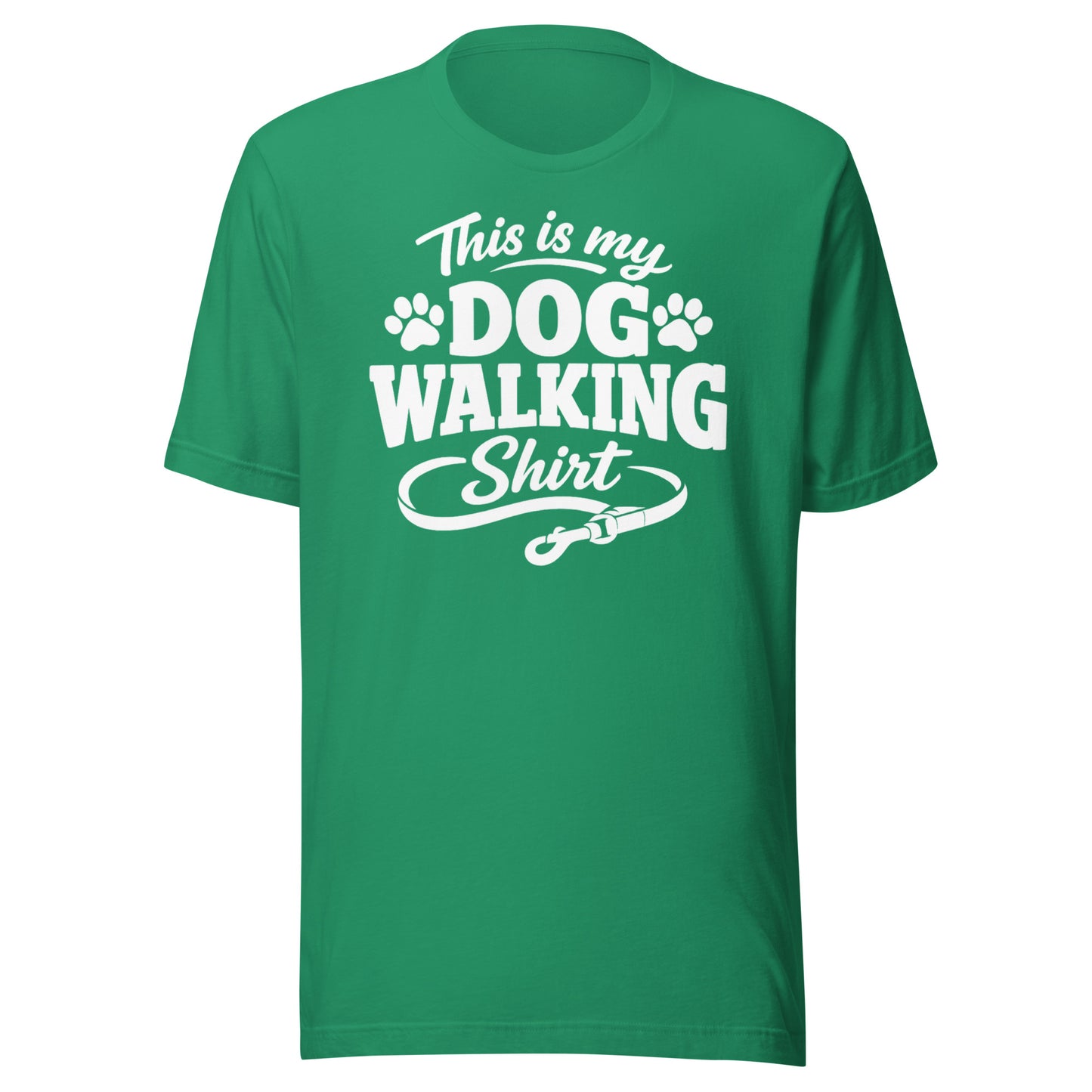 This Is My Dog Walking Shirt Funny Unisex T-Shirt For Dog Moms And Dog Walkers . Kelly