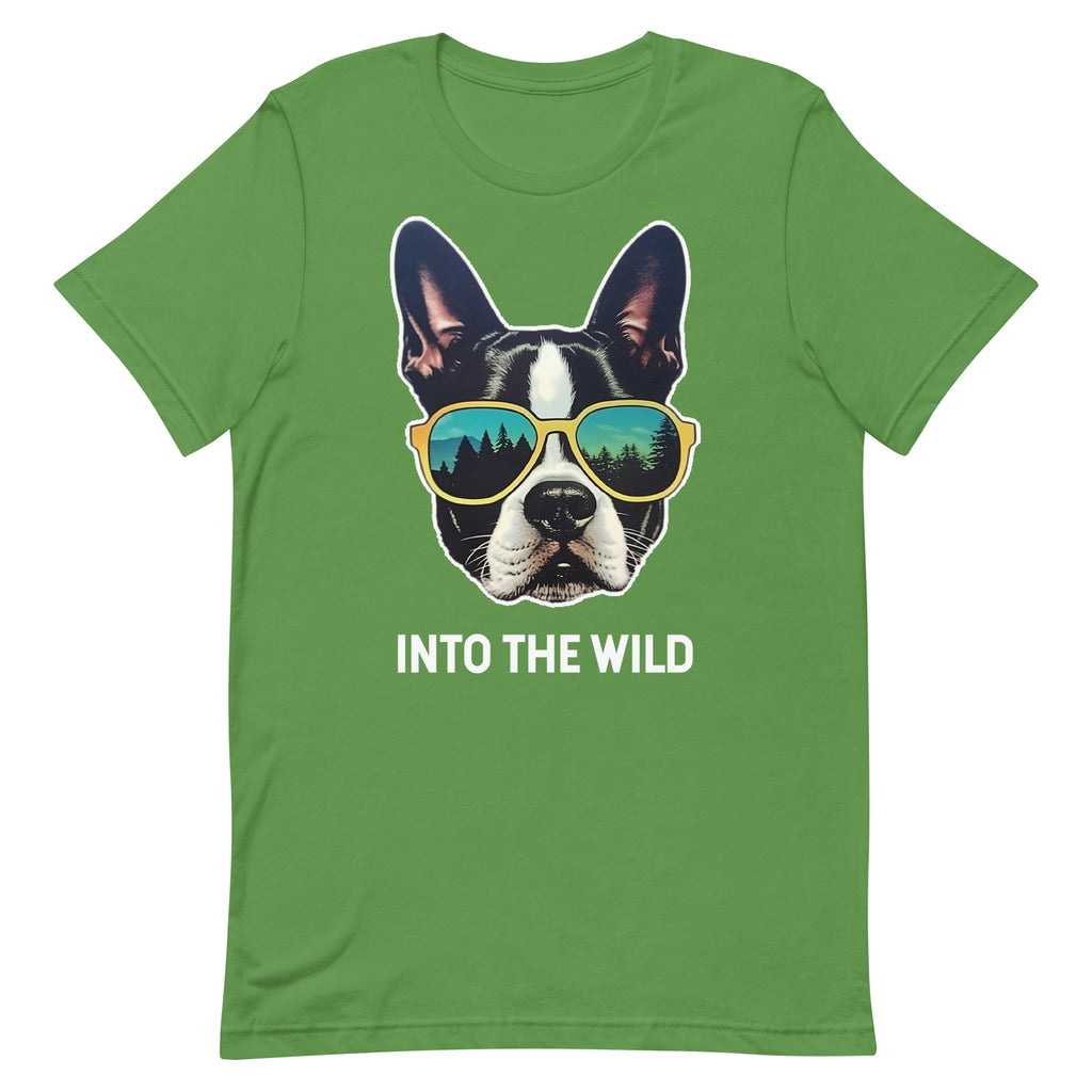 Into The Wild Boston Terrier Unisex T-Shirt