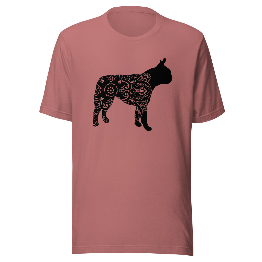 Mandala Boston Terrier Unisex T-Shirt