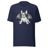Bat-Winged Boston Terrier Dog Unisex T-Shirt