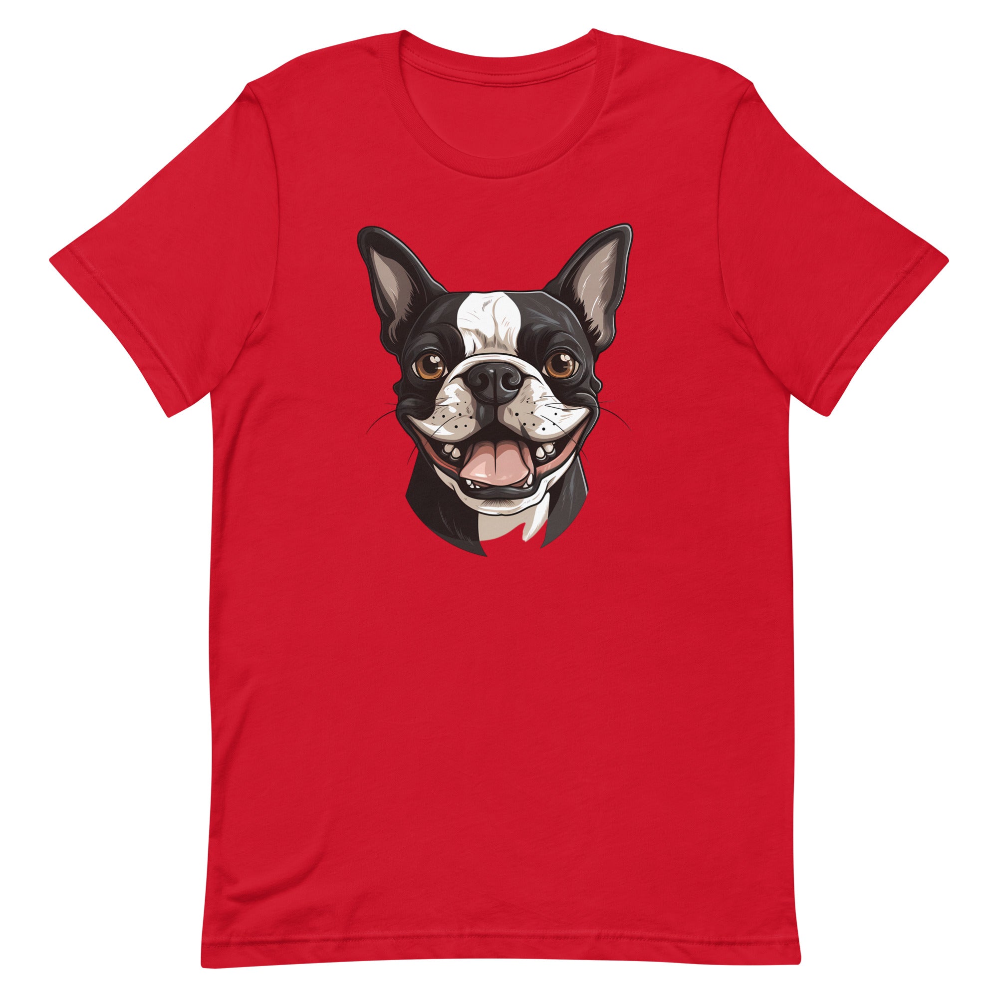 Smiling Boston Terrier T-Shirt