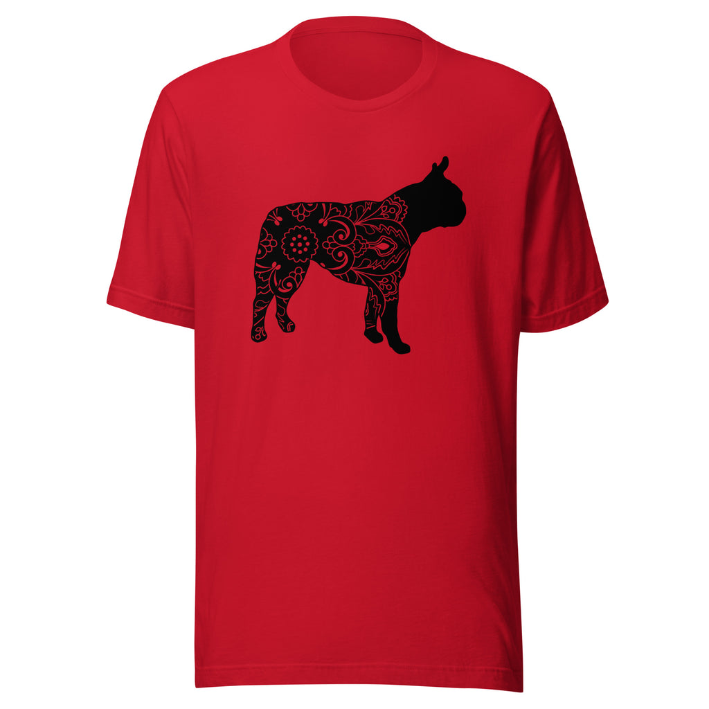 Mandala Boston Terrier Unisex T-Shirt